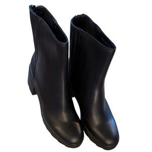 Dolce Vita Midnight Black Heeled Boots